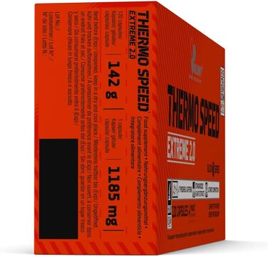 Капсули жироспалювач Olimp Thermo Speed Extreme 2.0 Mega Caps, 120 шт.