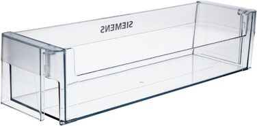 Полиця для пляшок LUTH Premium Profi, сумісна з Siemens 11000440, 438x100 мм для дверцят холодильника