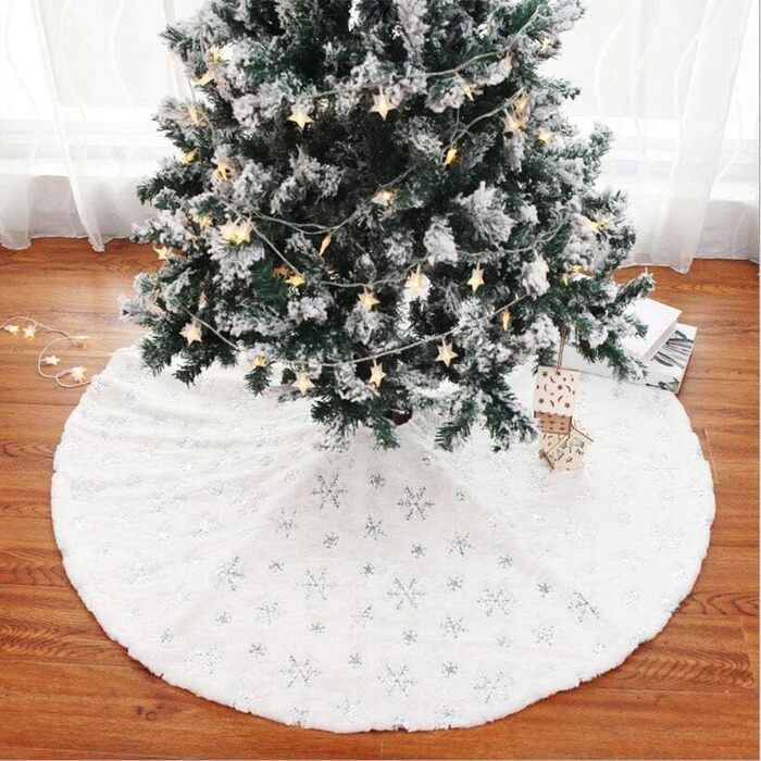Спідниці для ялинки 78 см біла Deggodech
