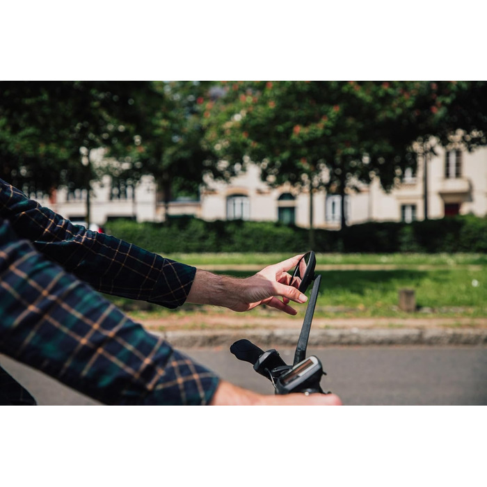 Праве велосипедне дзеркало для електровелосипедів. Дзеркало заднього виду для велосипедів, чорне, 80 см, 80 -