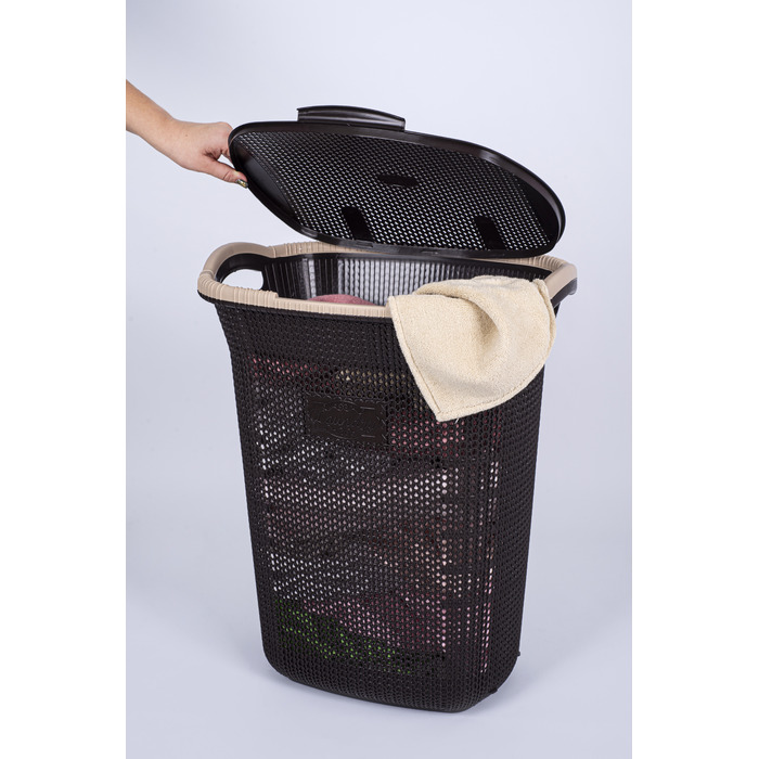 Кошик для білизни VIOLET HOUSE COFFEE Віолетта (6481509)