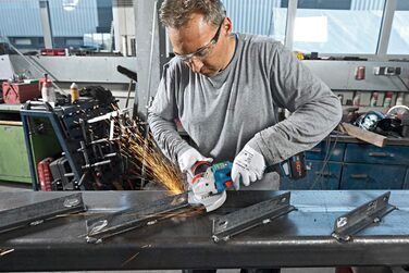 Кутова шліфувальна машина Bosch Professional BITURBO GWX 18V-15 SC (кріплення X-LOCK, з модулем підключення, попередньо встановлен