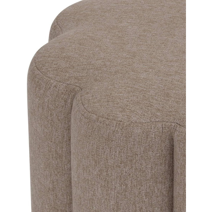 Пуф у формі квітки, бежевий 38 x 40 см, богемний стиль Додаткові місця для сидіння у вітальні та спальні