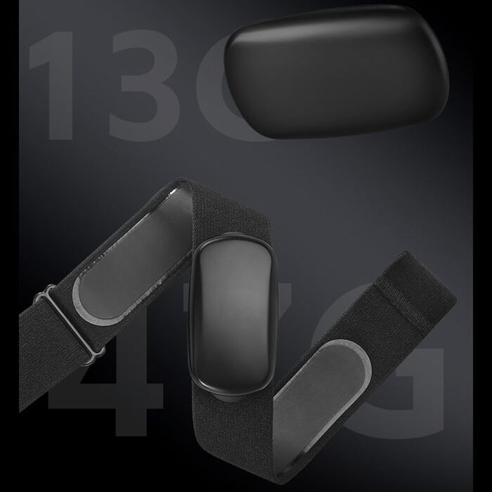 Пульсометр для велотренувань з підключенням BLE 4.0 та , водонепроникний за стандартом IP67, для використання з велокомп&39ютерами Wahoo