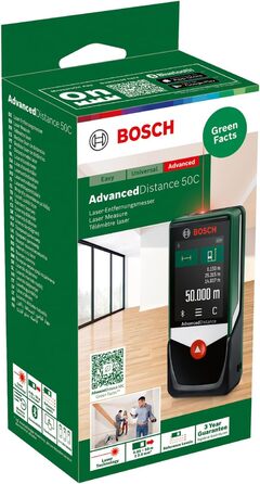 Лазерний далекомір Bosch AdvancedDistance 50C