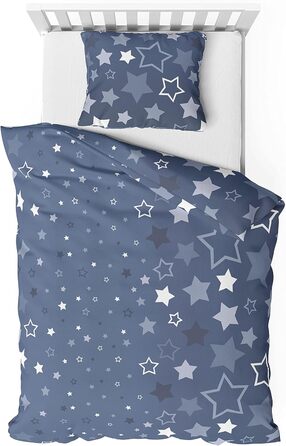 Комплект бобрової постільної білизни Trumschn 135x200 2 шт. з наволочкою 80x80 см - вишукана боброва постільна білизна з 100 бавов