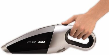 Ручний пилосос Extenso Cyclonic 7.2V пилозбірник 350 мл бездротовий час роботи 11 хв вбудована телескопічна насадка шоколадний / п