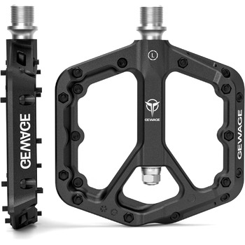 Педалі GEWAGE MTB з нейлоновою платформою, чорний