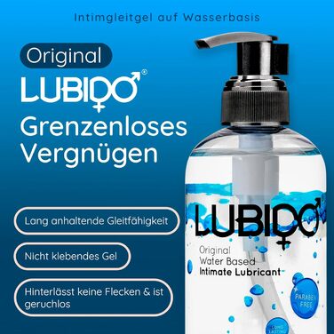 Лубрикант Lubido Jumbo Transparent, 500 мл