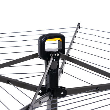 Сушарка для білизни підлогова Casa Si Pop-Up Rotary 20m Anthracite (CS92039B)