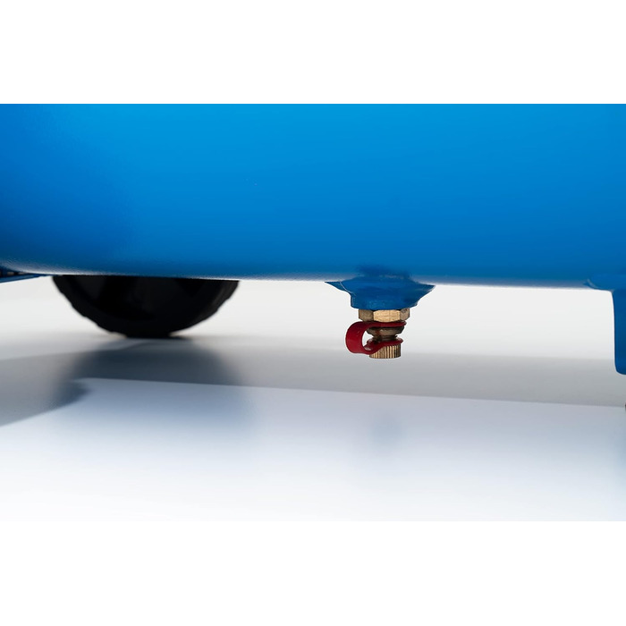 Малошумний повітряний компресор EASE-AIR 24, безмасляний повітряний компресор, максимальний тиск 8 бар, потужність 1 к.с., 24-літр