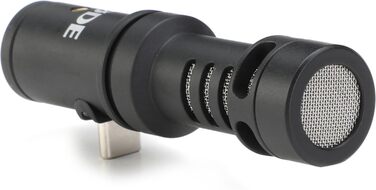 �DE VideoMic Me-C Компактний спрямований мікрофон для смартфонів з USB-C для запису відео та створення контенту на ходу, чорний