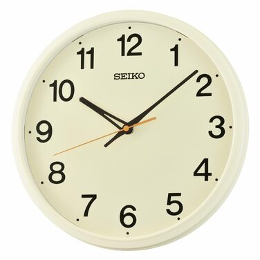 Настінний годинник Seiko, бежевий