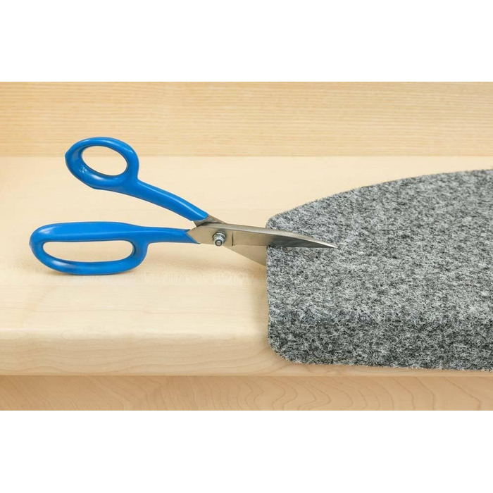 Килимки для сходів Kettelservice-Metzker Ramon MW Half Round в різних варіантах набору 65x23,5 см Антрацит 15 шт. 15 шт. Антрацит