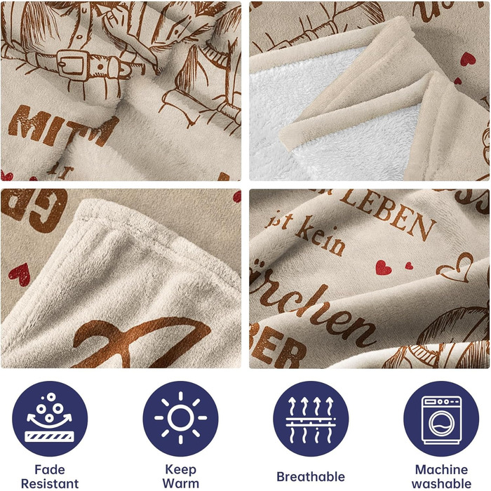 Подарунки на річницю весілля для жінок, подарунок на день народження для дружини, подарунок для дружини з м&39якою ковдрою, подарунки для моєї дружини, подарунки &quotЯ тебе кохаю&quot для жінок