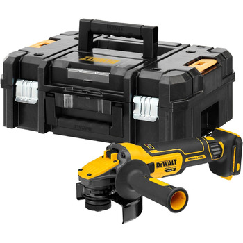 Акумуляторна кутова шліфувальна машина Dewalt 18V XR Flexvolt Advantage DCG409NT (125 мм, безщітковий двигун, електронне гальмо та