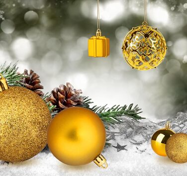 Набір різдвяних кульок набір із 105 предметів ilauke