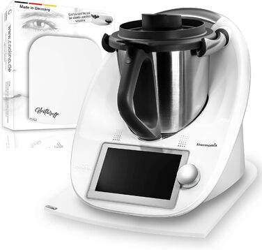 Ковзаюча дошка Coolina Premium для Thermomix - підходить для TM5, TM6 & TM31 - Високоякісний планер - виготовлений з акрилу - білий