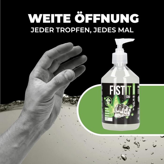 Зволожувальний крем CBD Fist It 500 мл