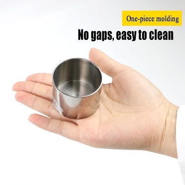 Чашка для вимірювання питомої ваги фарби об&39ємом 37/50/100 мл, високоточний вимірювач щільності з нержавіючої сталі, рідинний пікнометр, для визначення питомої ваги фарби або подібних матеріалів 100 мл