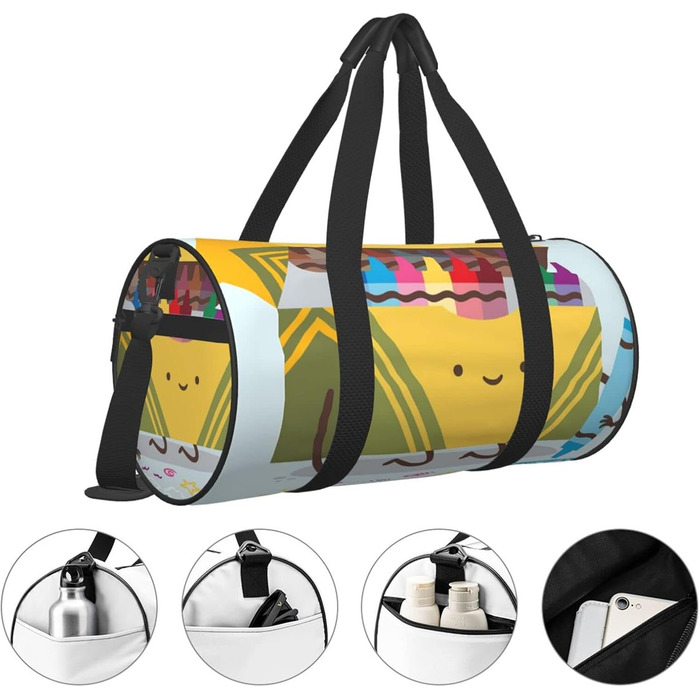 Універсальна дорожня сумка, милий пенал, коробка, спортивна сумка для чоловіків та жінок, сумка-мішок, спортивна сумка