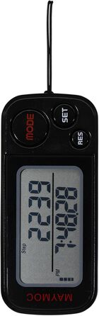 Крокомір для ходьби з кліпсою та ремінцем, 30-денна пам&39ять, точний лічильник кроків, пройдена відстань (милі/км), лічильник калорій, моніторинг щоденних цілей, час тренування, 3D-