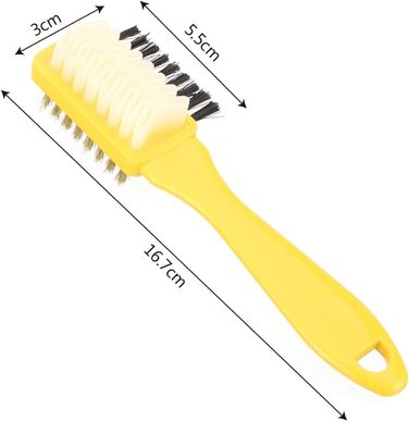 Щітка для взуття, щітка для взуття 3-в-1, замшеве взуття з нубуку, щітка для чищення черевиків, практичні щітки для сумочок, набір гумок, щітка для щітки