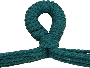 Підвісне крісло з 2 подушками - Гамак для сидіння - Вибір кольору смарагдовий (зелений) або аквамариновий (синій) - Сертифіковано TV до 240 кг - Підвісне сидіння, гойдалка, крісло-гойдалка на 360