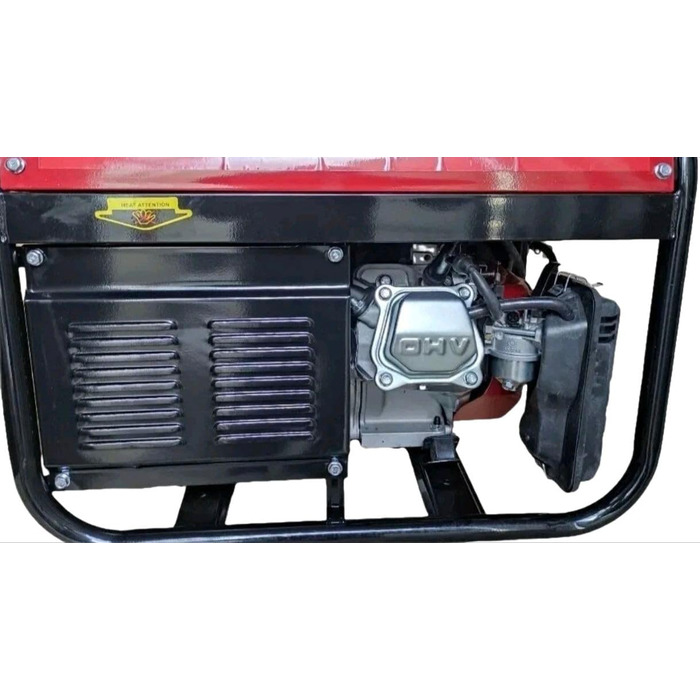 Аварійний генератор PK6500W 3.0kW 230V / 380V безперервної потужності аварійний генератор живлення 4-тактний НОВИЙ тяговий стартер 6500WE 6.5HP 65db