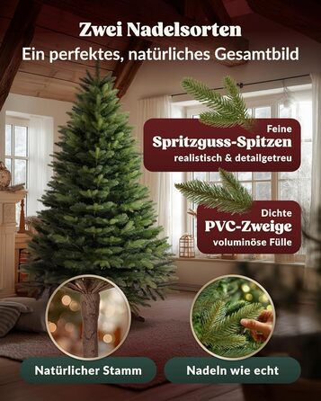 Штучна ялинка 180 см зелена Amari