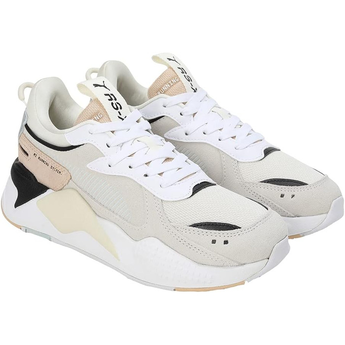 Кросівки PUMA RS-X Reinvent чоловічі, розмір 38,5 EU, білі, з V-подібним вирізом Puma Natural