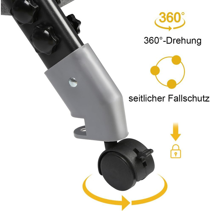 Дитяче ліжко Supfine Cododo 3-в-1 з матрацом та москітною сіткою, регульована висота, мобільна дитяча колиска для новонароджених/немовлят, ліжко Cododo з кошиком для зберігання (сірий лляний колір, 104 * 52 * 100-110 см) 104*52*100-110 см лляний сірий кол