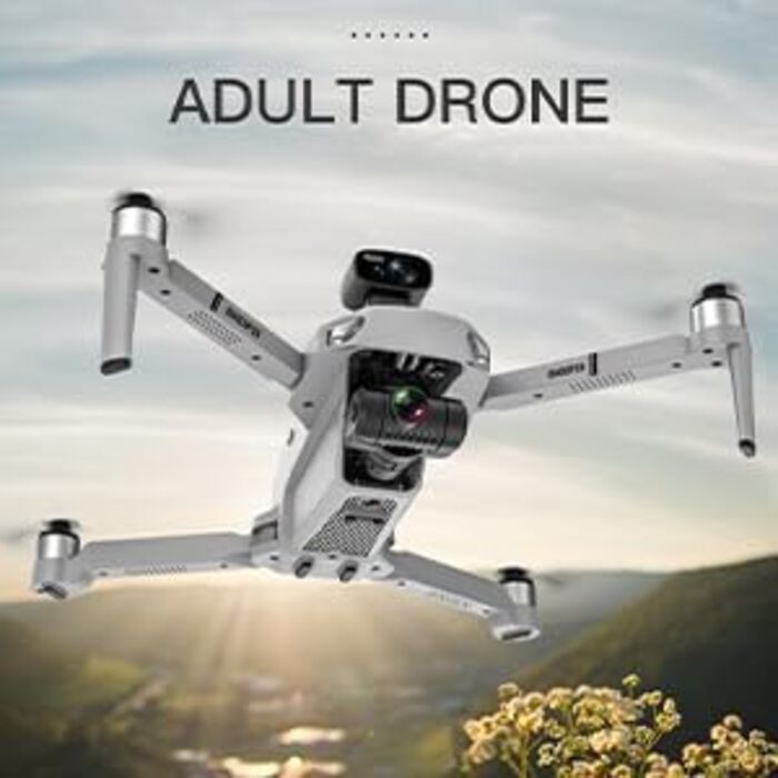 Дрон X-Verse KF102 MAX із камерами 4K HD, 2-осьовим підвісом, уникненням перешкод на 360, складаним квадрокоптером 5G із безщітков