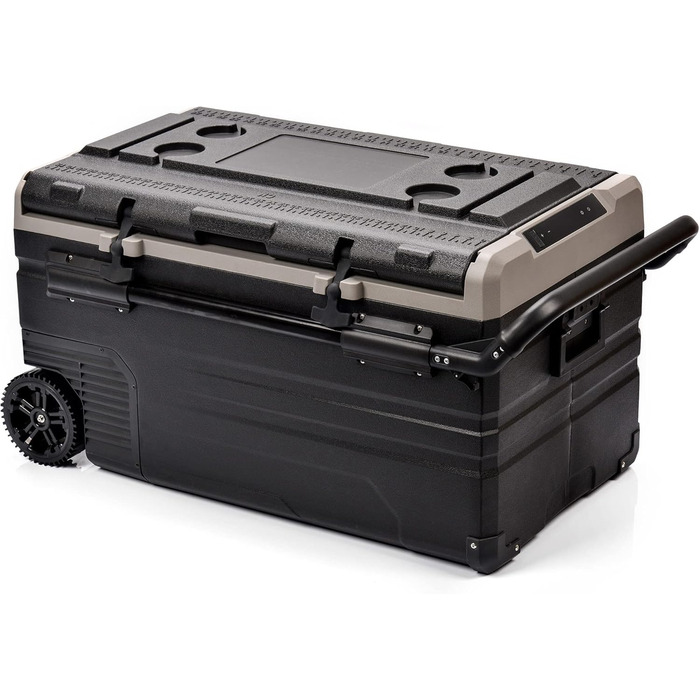 Метеор термоелектричний холодильник з колесами і управлінням додатком через Bluetooth Електричний компресорний охолоджувач 12/24В