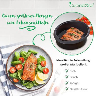 Аксесуари CucinaOra steamLEVEL Thermomix TM6 - Аксесуари Thermomix TM6 - Пароварка Thermomix TM5 TM31 - Аксесуари Termomix - Аксесуари для Thermomix Vorwerk