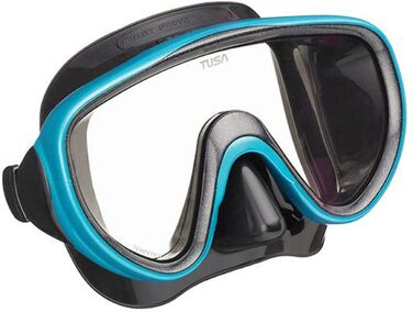 Комплект маски та трубки TUSA Sport UC1625 для дорослих Black Series, чорний/яскраво-рожевий