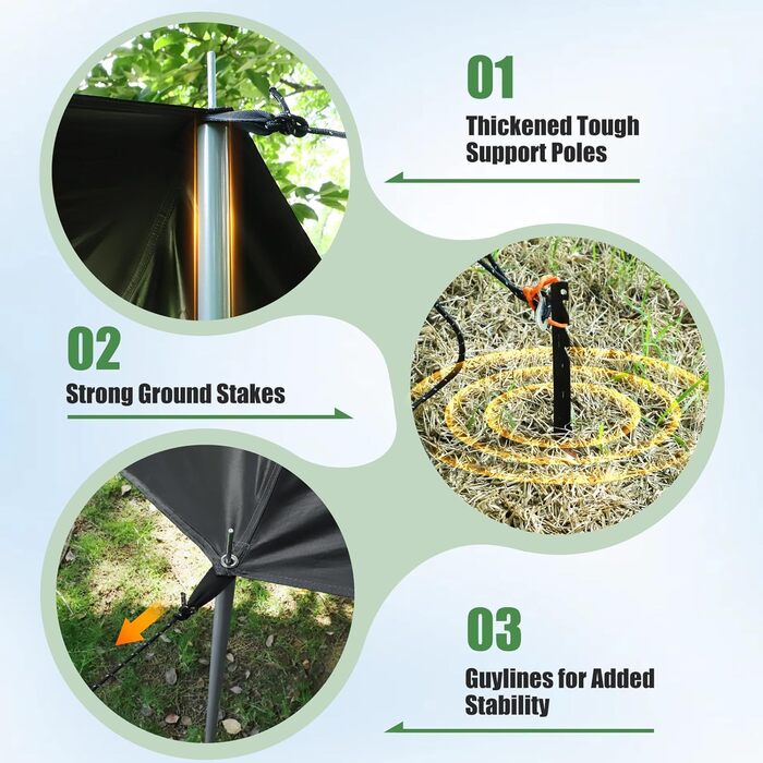 Універсальний автомобільний намет для будь-якого транспортного засобу, автомобільний тент, кемпінговий намет, тент для великого позашляховика, універсальний сонцезахисний намет для будинків на колесах та автомобілів