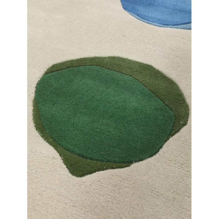 Килимок для дитячої кімнати, 160 x 230 см, дитячий килимок для дітей, ігровий килимок, сучасний дизайн, середній ворс, вовна, без