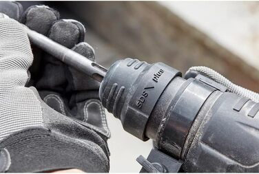 Ударний дриль-шуруповерт Stanley FatMax SDS-plus SFMEH210K (800 Вт, 2,4 Дж, з пневматичним ударним механізмом, обертання вправо/вл