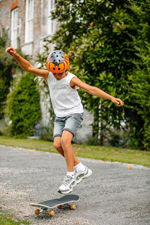 Дитячий шолом велосипедний шолом для дівчаток і хлопчиків чоловічий і жіночий - Повністю регульований - Світлодіодний задній ліхта