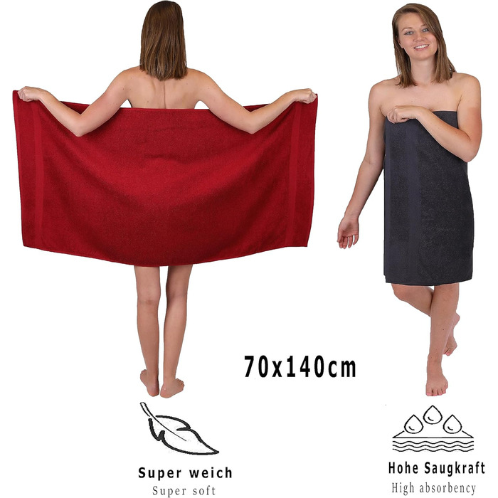 Набір рушників Premium 100 бавовна 2 рушники для душу 4 рушники для рук 2 рушники для гостей 2 мильні серветки 2 рукавички для пра