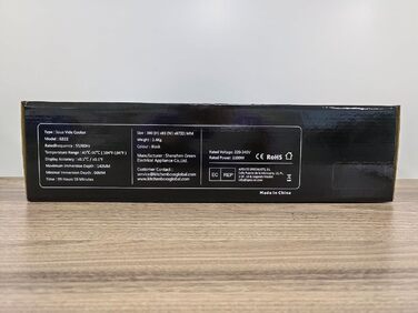 Кухонна плита Sous Vide Stick Precision Cooker Більш точна Точна каструля G322T Налаштування температури IPX7 Водонепроникний світлодіодний дисплей Занурювальний занурювальний цикулятор 3D циркуляція Ультра тихий