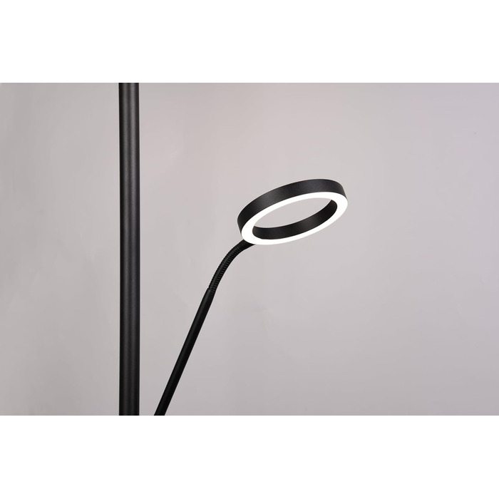 Стільник LED Trio Willis 449510232, матовий чорний метал, 39 5.5 Вт, регульована колірна температура, диммер