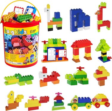 Конструктор burgkidz Великі блоки, 214 деталей