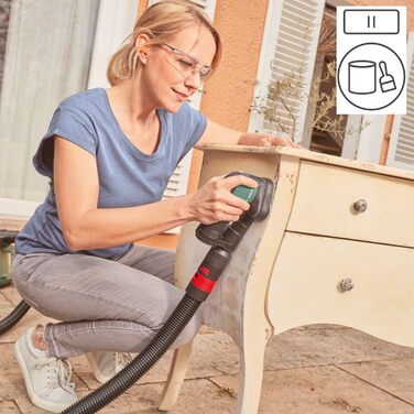 Акумуляторна шліфувальна машина та полірувальна машина Bosch EasyCurvSander 12 (без акумулятора, 12 В, шліфувальний круг 38 мм, в