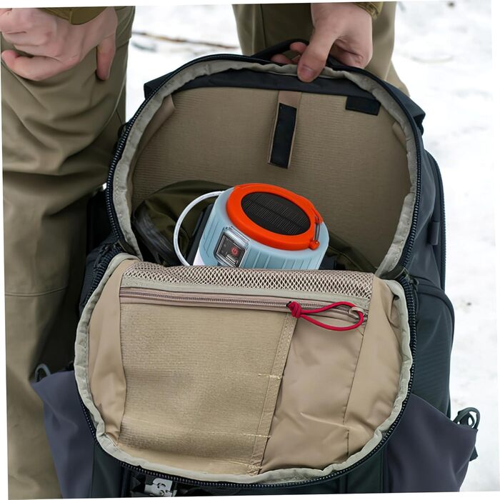 Сонячний кемпінговий світильник ibasenice з дистанційним керуванням, акумуляторний наметовий світильник для кемпінгу та саду, розумний індикатор живлення, режими яскравості, універсальне використання