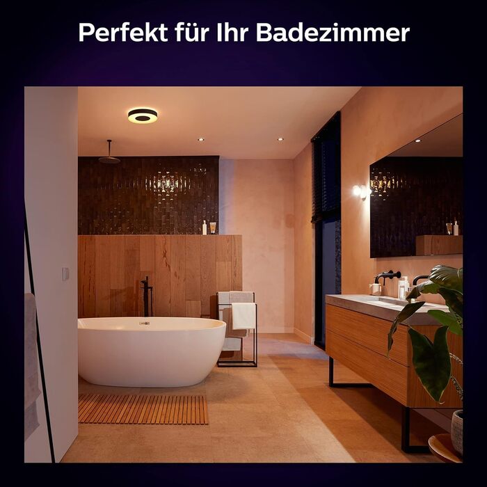 Стельовий світильник Philips Hue Xamento, чорний
