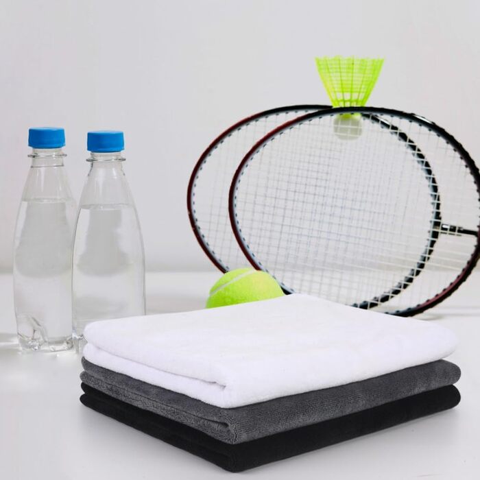 Рушники для тренажерного залу з мікрофібри Спорт Фітнес Тренування Рушник для поту Супер м'який і поглинаючий 40см х 80см 3 шт. и