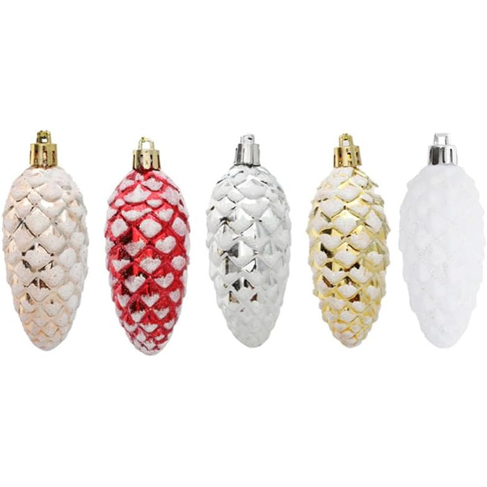 Набір із 10 шишок для ялинки DAHI