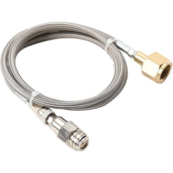 Адаптер Cozyel CO2 Шланг високого тиску для домашніх карбонаторів води Grohe Blue Передача CO2 для підключення до більших балонів CO2, балон з вуглекислим газом Шланг CO2 для виробника соди Шланг для передачі 1,5 м 1